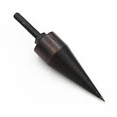 economico set di punte da trapano-Spaccalegna punta da trapano spaccalegna tritare strumento per spaccare il legno spaccalegna a cono frantumatore demolitore per legna da ardere 45 mm (1,73 pollici)