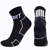 abordables Medias-Hombre Mujer Calcetines de compresión Calcetines hasta el Tibio Calcetines Deportivos Calcetas Calcetines Ciclismo Calcetines de bicicleta Bicicleta de Pista Bicicleta de Montaña Ciclismo / Bicicleta