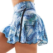 cheap Sports Dress &amp; Skirts-Women&#039;s Tennis Skirts Yoga Skirt 2 in 1 Lightweight Yoga Fitness Pilates Skort Pink Blue Purple Sports Activewear Stretchy Slim