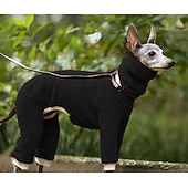 billiga Overall-Hund Jumpsuits Mode Stylish Vanlig Klassisk Stil Retro / vintage Höst Vinter Varm Mode Utomhussport Hundkläder for Vinthund