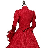 economico Vestiti-Rococò Vittoriano Abito da Ballo Costume da festa Mascherata Abito da Ballo Canto di Natale Costume Per donna Reale Mascherata Carnevale Feste Halloween Adulti Vestito