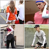 זול קמפינג ברזנט-יוניסקס קירור דחיסה הגנה מפני שמש שרוולים ארוכים זרועות כיסוי מחממי נגד החלקה לספורט חיצוני כיסוי קרם הגנה קיץ שרוולי זרועות לגינה