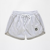 voordelige Heren Zwemshorts-Voor heren Lange zwembroeken Zwemshorts Sneldrogend Lichtgewicht Boardshorts Badpak Met zakken Mesh voering Trekkoord Zwemmen Surfen Strand Watersport Effen Zomer