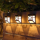 economico Applique per esterni-2 pz applique da parete per esterni led solare retro giardino luce impermeabile cortile illuminazione per giardino balcone recinzione decorazione paesaggio lampione
