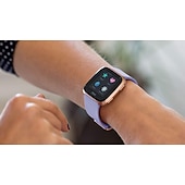 Χαμηλού Κόστους Ζώνες ρολογιών Fitbit-4 Πακέτο Smart Watch Band Συμβατό με Fitbit Versa 2 / Versa Lite / Versa SE / Versa σιλικόνη Εξυπνο ρολόι Λουρί Μαλακό Ελαστικό Ρυθμιζόμενο Αθλητικό Μπρασελέ Αντικατάσταση Περικάρπιο