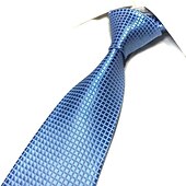economico Cravatte e papillon da uomo-Per uomo Cravatte Da ufficio Matrimonio Signore Tinta unita Formale Attività commerciale