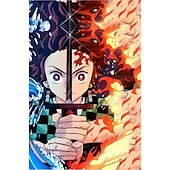 abordables Graphique de personnage de dessin animé et de film-Kamado Tanjirou Costume de Cosplay Sweat à capuche Anime 3D Imprimés Photos Imprimé Harajuku Art graphique Pour Homme Femme Adulte Rentrée scolaire