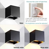 economico applique da esterno-applique da parete per esterni a led angolo del fascio regolabile 10w su e giù luce applique da parete per esterni impermeabile a led grigio lampada da parete nera led ip65 impermeabile 1050lm