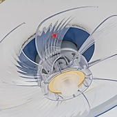 preiswerte Deckenventilator-Leuchten-50 cm LED-Deckenventilator Licht Deckenventilator Metall lackiert moderne 220-240V