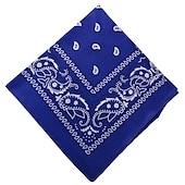 ieftine Accesorii-1 buc Pentru femei Cordeluțe Eșarfă de păr Bandana Pentru Stradă Cadou Concediu cap Lucrate manual Material Textil Negru Albastru piscină Roșu Închis