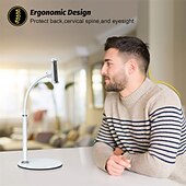 levne Držáky na telefon-stojánek na telefon Nastavitelný Flexibilní Upínací spona Držák telefonu pro Domů Stůl Kancelář Kompatibilní s Všechny mobilní telefony Doplňky k mobilu