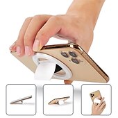 cheap Phone Holder-Magnetic Ring Phone Holder Creative Ultra-thin Strong Magnetic Ring Buckle Car Lazy Grip for All Mobile Phones