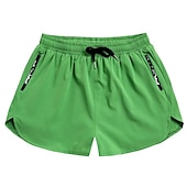 abordables maillots de bain et shorts de surf-Homme Short de bain Short de Bain Natation Séchage rapide Poids Léger Short de bain Maillot de bain Avec poches Doublure de compression Cordon Natation Surf Plage Sports nautiques Couleur Pleine Eté