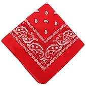 ieftine Accesorii-1 buc Pentru femei Cordeluțe Eșarfă de păr Bandana Pentru Stradă Cadou Concediu cap Lucrate manual Material Textil Negru Albastru piscină Roșu Închis