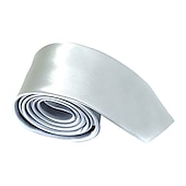 preiswerte Krawatten &amp; Fliegen für Herren-Herren Krawatten Arbeit Hochzeit Gentleman Einfarbig Geschäft Formell