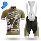 preiswerte Herrenbekleidungs-Sets-21Grams Herren Radtrikot mit Radhose kurz Trägern fahrradbekleidung set Kurzarm MTB Mountain Rennrad Grün Königsblau Rot Graphic Fahhrad Sportkleidung 3D-Pad Atmungsaktiv Rasche Trocknung /