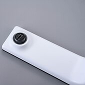 economico Classici-rubinetto lavabo bagno - cromo classico / grigio canna di fucile finiture verniciate nero / bianco centrotavola monocomando rubinetti a vasca con display temperatura