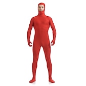 levne Matné kostýmy-Zentai obleky Kožené obleky Oblek na celé tělo Karnevalový kostým Oblek na celé tělo Den králů Pánské Dámské Pohlaví Jednobarevné Spandex Lycra Kostým pro předvečer Všech svatých Dospělé