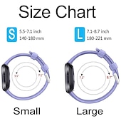 Χαμηλού Κόστους Ζώνες ρολογιών Fitbit-4 Πακέτο Smart Watch Band Συμβατό με Fitbit Versa 2 / Versa Lite / Versa SE / Versa σιλικόνη Εξυπνο ρολόι Λουρί Μαλακό Ελαστικό Ρυθμιζόμενο Αθλητικό Μπρασελέ Αντικατάσταση Περικάρπιο