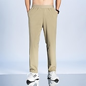 baratos Calças e Calções-Homens Shorts de caminhada Verão Ao ar livre Respirável Secagem Rápida Bolso Com Zíper Leve Calças Capri Calças Com Cordão Cintura elástica Exército verde sete Cáqui Sete Pesca Alpinismo Praia M L XL