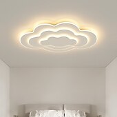 baratos Luzes de teto e ventiladores-55 cm luz de teto led nuvem design restaurante lâmpada moderna estilo nórdico quarto quarto das crianças