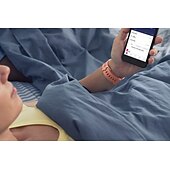 Χαμηλού Κόστους Ζώνες ρολογιών Fitbit-4 Πακέτο Smart Watch Band Συμβατό με Fitbit Versa 2 / Versa Lite / Versa SE / Versa σιλικόνη Εξυπνο ρολόι Λουρί Μαλακό Ελαστικό Ρυθμιζόμενο Αθλητικό Μπρασελέ Αντικατάσταση Περικάρπιο