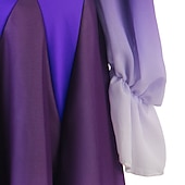 abordables Ropa de Competición-Baile de Salón Vestido Corte Mujer Rendimiento Manga Larga Licra