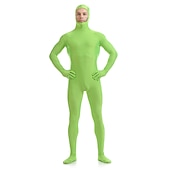 levne Matné kostýmy-Zentai obleky Kožené obleky Oblek na celé tělo Karnevalový kostým Oblek na celé tělo Den králů Pánské Dámské Pohlaví Jednobarevné Spandex Lycra Kostým pro předvečer Všech svatých Dospělé