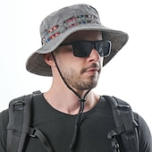 cheap Outdoor Headwear-Sun Hat Fishing Hat Hiking Hat Hat UV Sun Protection Sunscreen UV Protection Summer Spring Wide Brim Men&#039;s Women&#039;s Fishing Activity