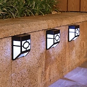 economico Applique per esterni-2 pz applique da parete per esterni led solare retro giardino luce impermeabile cortile illuminazione per giardino balcone recinzione decorazione paesaggio lampione