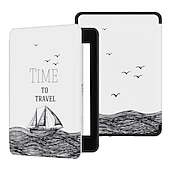 economico Custodie e cover per Kindle-Tavoletta Custodie cover Per Amazon Kindle Paperwhite 6,8&#039;&#039; 11° Paperwhite 6&#039;&#039; 10° Kindle Oasis 7.0 pollici Kindle 6.0 pollici 2021 2020 Ultra sottile A calamita Sveglia / Spegnimento automatico