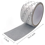 Недорогие Товары для дома-комплект для ремонта оконных экранов лента 5x2м сильный клей&amp;amp; водостойкая стекловолоконная покрывающая сетчатая лента для покрытия оконных дверей разрывы отверстий экран ремонтный комплект