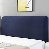 cheap Bedding Accessories-Stretch Bed Headboard Cover,Grey Green Elastic Jacquard Headboard Slipcover, Dustproof Bed Head Cover for Bedroom