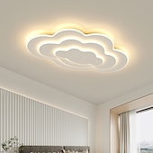 baratos Luzes de teto e ventiladores-55 cm luz de teto led nuvem design restaurante lâmpada moderna estilo nórdico quarto quarto das crianças
