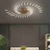 olcso Mennyezeti lámpák-128 cm-es klaszteres mennyezeti lámpák led 42 fényes nordic stílusú fém festett felületek modern 220-240V