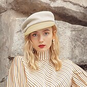 billige Partyhatter-polyester hatter med fargeblokk 1 stk casual hodeplagg