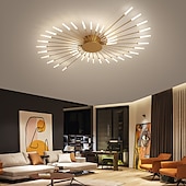 olcso Mennyezeti lámpák-128 cm-es klaszteres mennyezeti lámpák led 42 fényes nordic stílusú fém festett felületek modern 220-240V