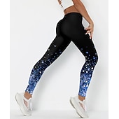 رخيصةأون طماق اليوغا والجوارب-نسائي السراويل اليوغا بعقب رفع بنطلون رياضي للبطن خصر عالي بيلاتيس تمرين نادي رياضي اللياقه البدنيه بناطيل لجينجز قصيرة قيعان لون متغاير سبوت أسود أصفر أزرق سباندكس رياضات ألبسة رياضية قابل للبسط ضيق