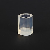 abordables Plantillas-Protectores de tacón alto para mujer: fundas transparentes antideslizantes para tacones de aguja para bodas, eventos en el césped y fiestas al aire libre.