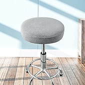 cheap Dining Chair Cover-Round Bar Stool Seat Covers Washable Stool Cushion Slipcover Elastic Bar Chair Covers for Coffe Party Bar Restrant