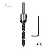 cheap Drill Bit Set-Countersink Drill Bit Set Reamer Woodworking Chamfer Drill Counterbore Pliot Hole Cutter Screw Hole Drill 3/4/5/6/7/8/10mm HSS