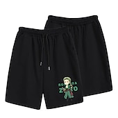 cheap Cartoon &amp; Movie Character Graphic-One Piece Monkey D. Luffy Beach Shorts Board Shorts Back To School Anime Harajuku Graphic Kawaii For Couple&#039;s Men&#039;s Women&#039;s Adults&#039; Back To School Hot Stamping