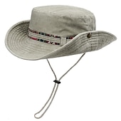 cheap Outdoor Headwear-Sun Hat Fishing Hat Hiking Hat Hat UV Sun Protection Sunscreen UV Protection Summer Spring Wide Brim Men&#039;s Women&#039;s Fishing Activity
