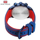 ieftine Ceasuri Quartz-Ceas OLEVS Bărbați Quartz cu Dial Mare Fashion Business Luminiscent Trei Fusuri Orar Calendar Impermeabil Ceas din Silicon Cadouri de Ziua Tatălui