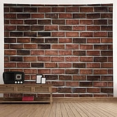 Недорогие пейзаж гобелен-Каменная стена, гобелен, художественный декор, одеяло, занавеска, подвесная домашняя спальня, гостиная, украшение, полиэстер