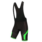 billiga Shorts, tights och byxor för män-Herr Cykelvägshorts Bib-shorts Cykel Haklappshorts Underdelar Bergscykling Vägcykling sporter 3D Tablett Cykel Andningsfunktion Snabb tork Blå Grön Polyester Elastan Kläder Cykelkläder
