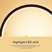 baratos Candeeiros de mesa-Lâmpada de mesa led com escurecimento de toque, lâmpada de mesa circular, sala de estar, lâmpada de cabeceira regulável, preto/branco, alimentada por usb, luz noturna redonda para iluminação de