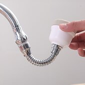 זול מתז ברזים-360 מעלות סיבוב ברז מאיץ מתכוונן מקלחת חוסך מים מאריך עמיד להתזות מסנן ברז מכשיר מטבח