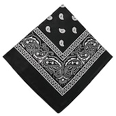 ieftine Accesorii-1 buc Pentru femei Cordeluțe Eșarfă de păr Bandana Pentru Stradă Cadou Concediu cap Lucrate manual Material Textil Negru Albastru piscină Roșu Închis