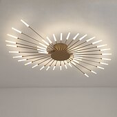 olcso Mennyezeti lámpák-128 cm-es klaszteres mennyezeti lámpák led 42 fényes nordic stílusú fém festett felületek modern 220-240V